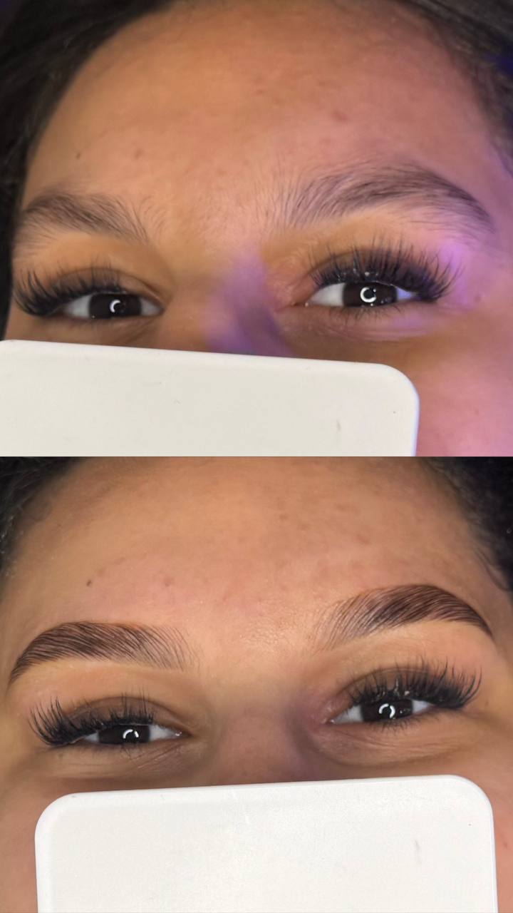 Pack Brow Harmony avant après Toulouse - Ysglow